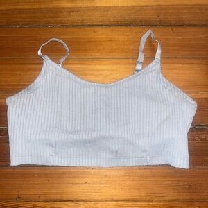 NWOT Aerie gray Bralette sized xl